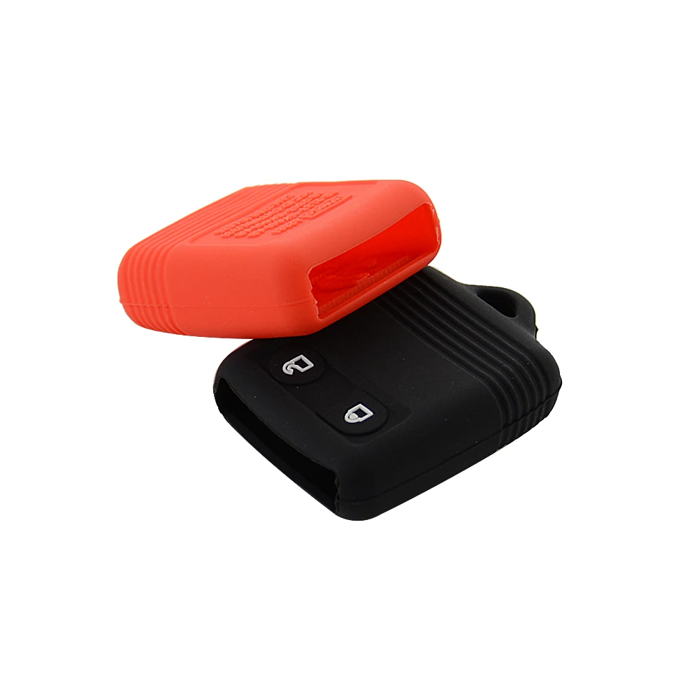 silicone 2 buttons car key shell for ford 6