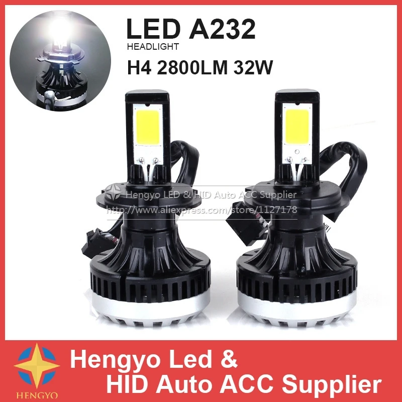 

Automobile H4 Led Headlight For All Cars High Lumen H4 H3 H1 COB Led Car Fog Headlight Warranty 12 Months