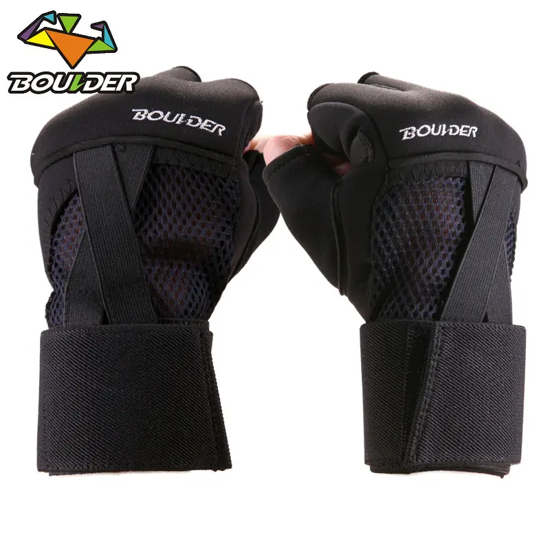 

Boxing Gloves MMA Gel Sparring Glove Punching Bag Mitts Men Women Training Muay Thai Half Finger Gloves Semi-finger Gloves
