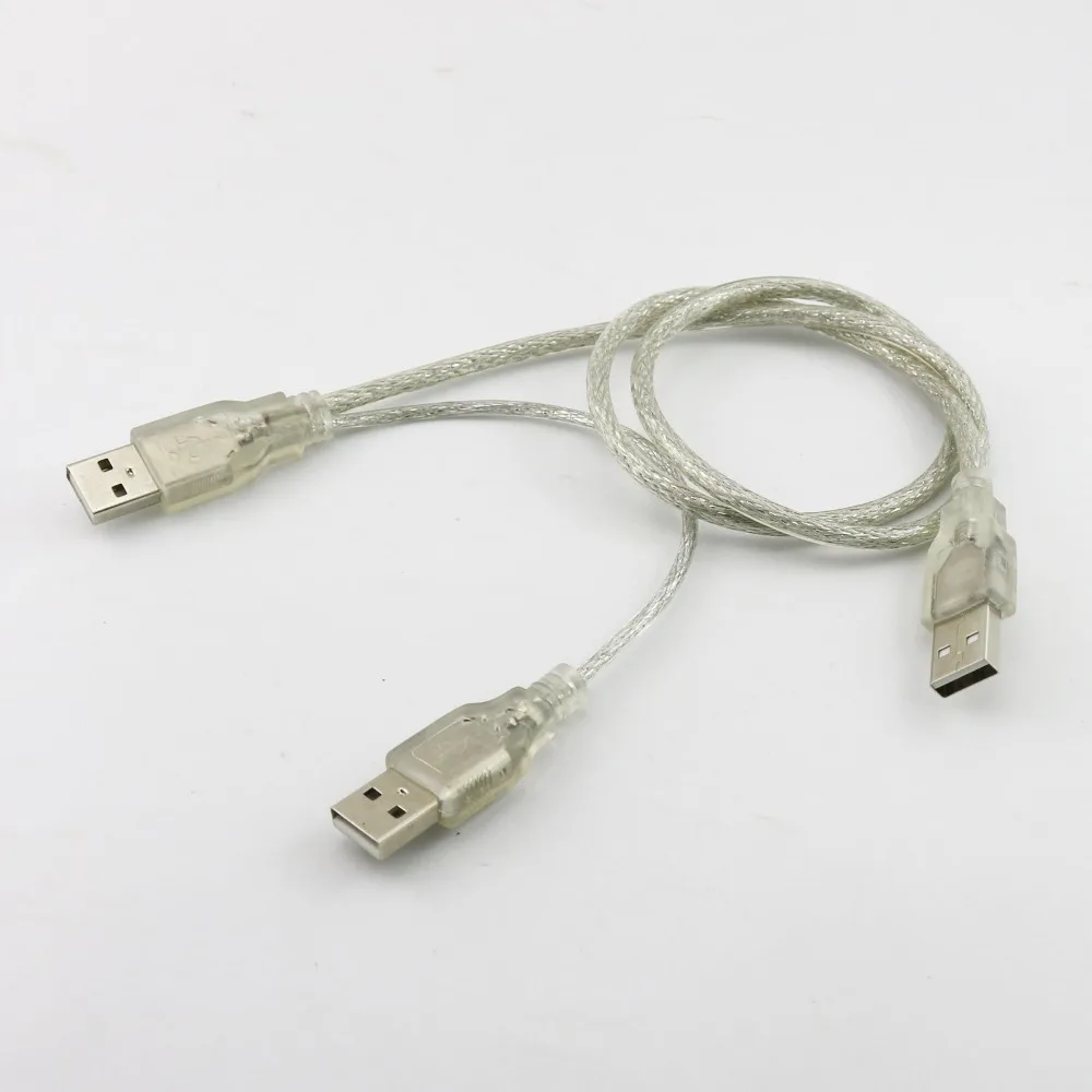 1x USB 2,0 A папа-двойной USB 2,0 A штекер для синхронизации данных и зарядки Y сплиттер кабель Шнур 70+ 20 см