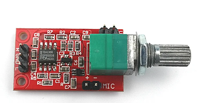 

80W+ 80W MAX9812L microphone amplifier board+TDA1308 amplifier With volume control potentiometer