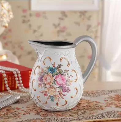 Красивая ваза, Настольный Декор для дома и офиса, вазы с цветами и птицами - Цвет: style 3