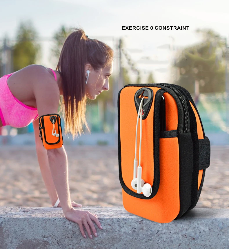 Чехол на руку, Водонепроницаемая спортивная сумка для женщин и мужчин, сумка на плечо, вместительная сумка для тренажерного зала фитнеса для Iphone 7 6 6s 25