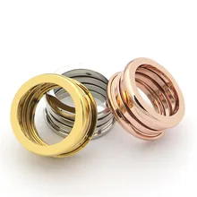 

New Stainless Steel Lovers Ring High Quality Metal Band Ring for Men Women Fashion Jewelry Whorl Rngs Size 6-12 Free Shipping