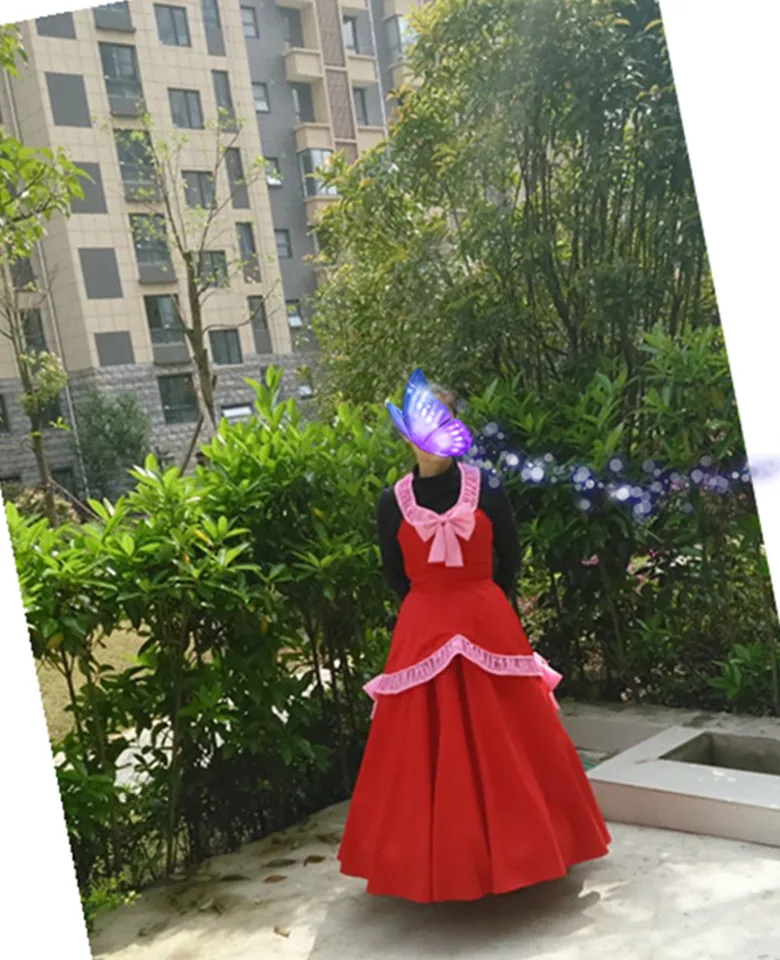 Cosplay&Ware [8]Anime Cartoon Fairy Tail Cosplay Mirajane Strauss Cos Girls Woman Red Dress Costume -Cosplay&Ware anime Shop HTB1T9Ztg8smBKNjSZFsq6yXSVXa6.jpg