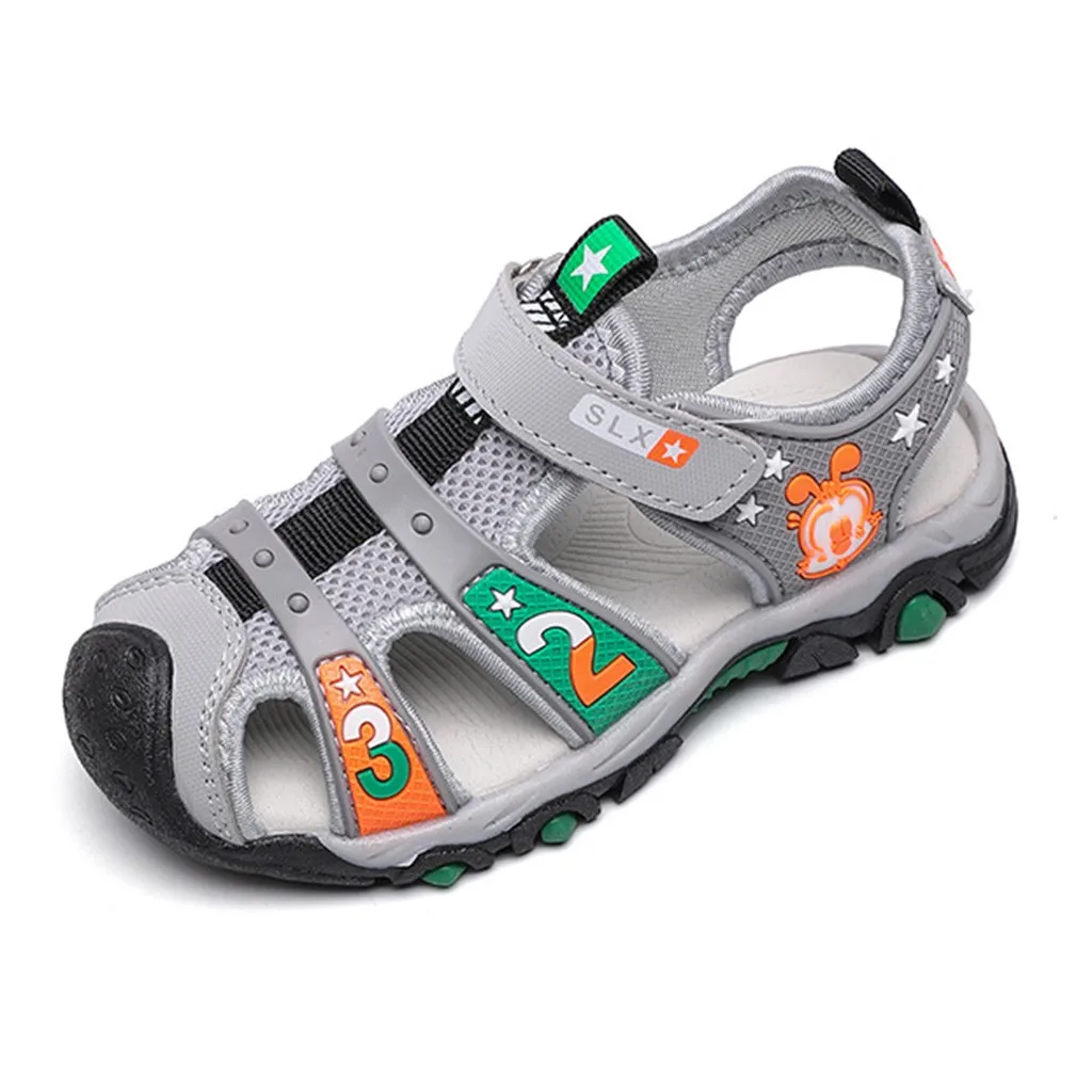 

CHAMSGEND Children Kids Baby Girls Boys Cartoon Star Beach Sandals Sport Sneakers Shoes MAY1 P35