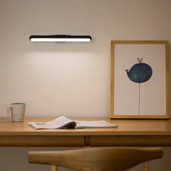 

LED USB Rechargeable Under Cabinet Light Stepless Dimming Rotated Bedroom Closet Wardrobe Lamp Eye Care Magnetic Desk Lamps