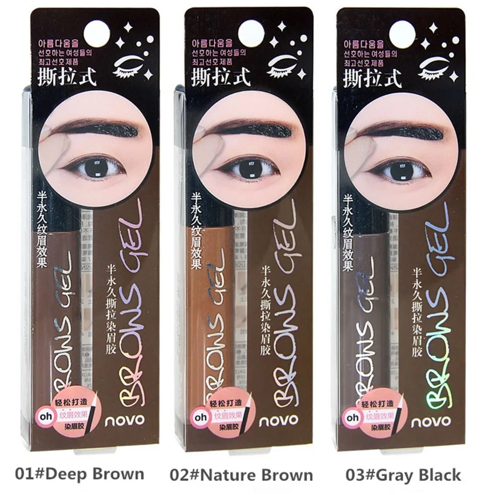 Женская Водостойкая тушь для ресниц 3 цвета 6 г|brow gel|eye brow geleyebrow cream |