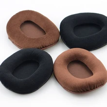 Бархатные велюровые овальные амбушюры, Сменные подушечки для ATH-M40 ATH-M50 M50X M30 M40 M35 SX1 M50 M50S ath-наушники