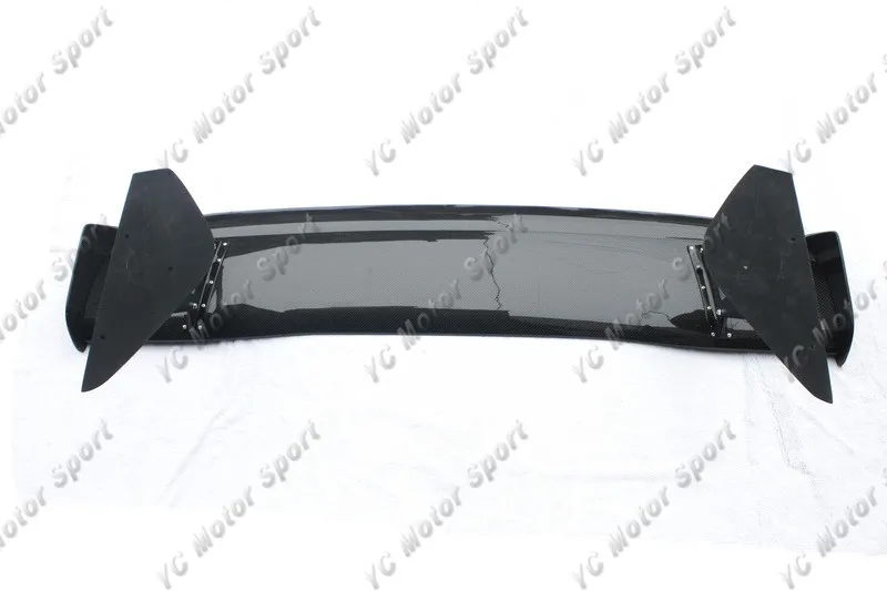 1996-2000  Mitsubishi Evolution 4-6 Voltex Type5 Style GT Wing 1600mm CF with 390mm Aluminum Stand (16)