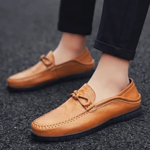 2018 new Men Casual Shoes Fashion Leather Shoes for Men Summer High Quality Men's Flat loafers Shoes male lazy shoe 5 цена 2018 new Men Casual Shoes Fashion Leather Shoes for Men Summer High Quality Men's Flat loafers Shoes male lazy shoe 5 цены онлайн