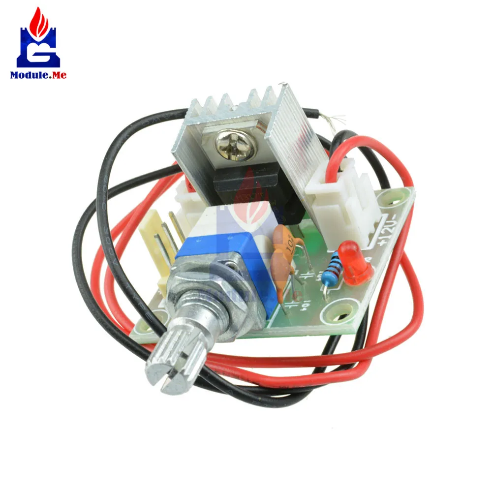 

Automatic Protection! LM317 DC-DC 3.25-15V To 1.25V-13V Linear Converter Buck Voltage Regulator Board Speed Control Module