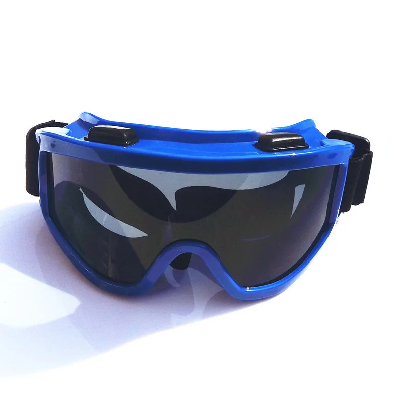 Лыжные очки УФ пылезащитный анти-шок защитные встроенные очки позволяют лыжным очкам - Цвет: Update Blue grey