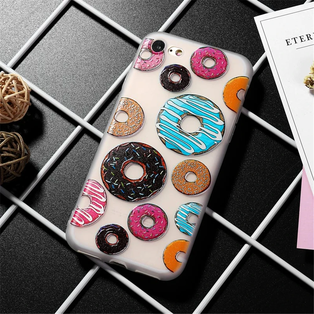 3D Relief Case for Iphone 6s Soft Protective TPU Back Cover for Iphone 5 5S 6s Plus X XS Max XR Phone Silicone Case for Iphone 7 (15)_