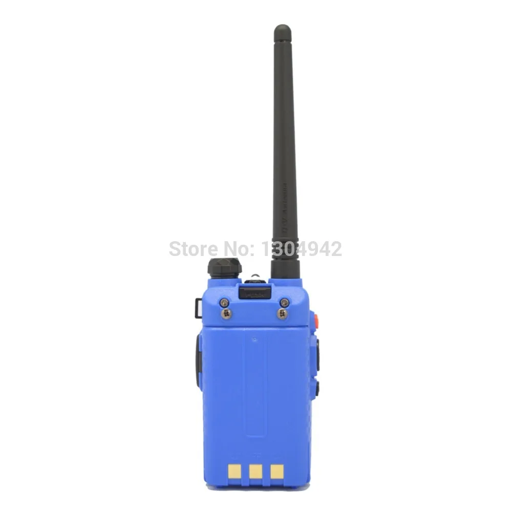 New BAOFENG UV-5RA+ Plus Blue Walkie Talkie 136-174MHz&400-520 MHz Two Way Radio With Free Shipping+Free Earpiece Telecom Parts