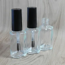 1 шт. x 12 мл/cc пустая стеклянная бутылка для лака для ногтей портативный маленький контейнер для нейл-арта стеклянные бутылки с маслом оптом