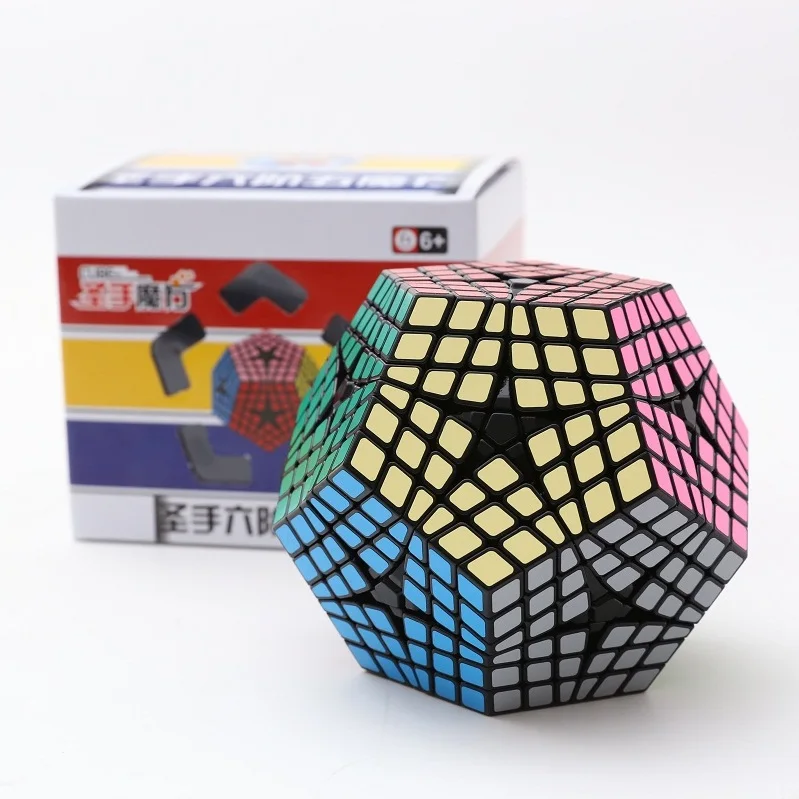 

Newest Shengshou Elite Kilominx Cube 6x6 Dodecahedron Magic Cube Puzzle Learning&Educational Cubo magico Toy as a gift