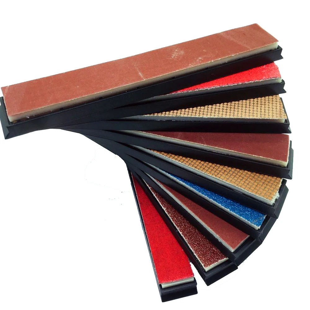 

40-4000# Grit Ruixin Pro knife sharpener's sand belt knife whetstone Sharpening stone Open V fine polishing middle Grinding Bar