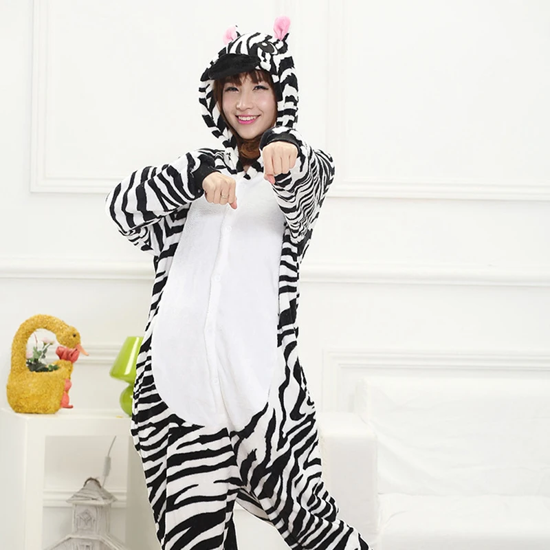 adult plus size sloth onesie pajama zebra kigurumi cartoon animal plus size kigurumi