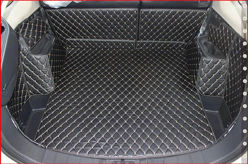 CHOWTOTO специальные коврики для багажника для Mitsubishi Outlander 5 мест прочный водонепроницаемый коврик для багажа для Outlander 5 мест подкладка для сапог