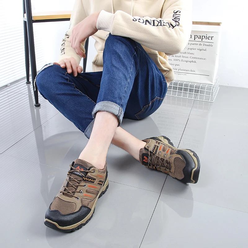 2018 New Men's Waterproof Casual Work Shoes Non-slip Wear-resistant Travel Shoes Outdoor Breathable Men Shoes Fishing Sneakers 2018 New Men's Waterproof Casual Work Shoes Non-slip Wear-resistant Travel Shoes Outdoor Breathable Men Shoes Fishing Sneakers
