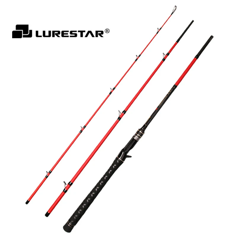 

LURESTAR Aquila Three Fuji parts 2.2m Portable travel Lure Fishing Rod Max Drag Rod Casting Rod Lure weight 8-32g