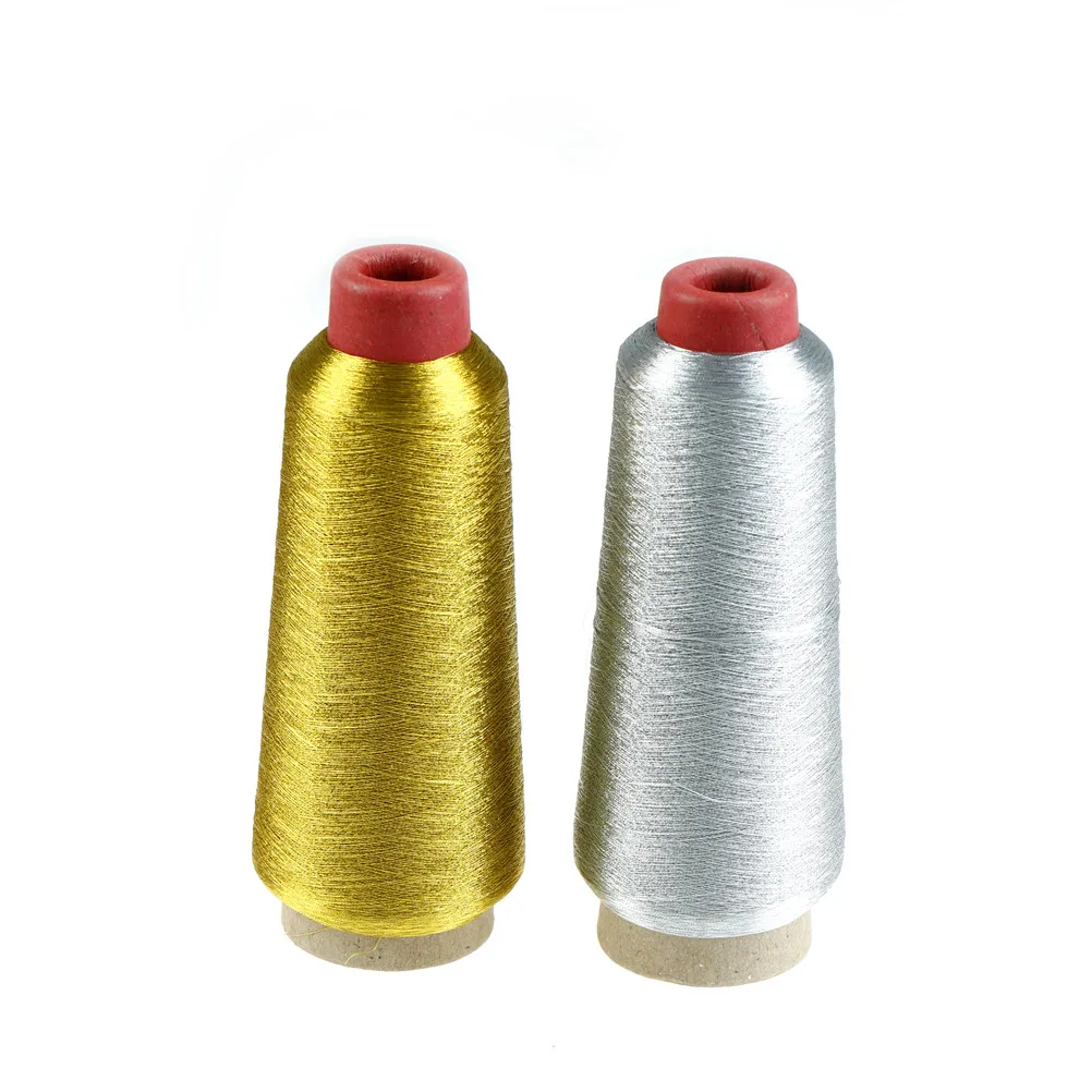 

Gold/Silver Computer Cross-stitch Embroidery Threads 3000M Sewing Thread Line Textile Metallic Yarn Woven Embroidery Line