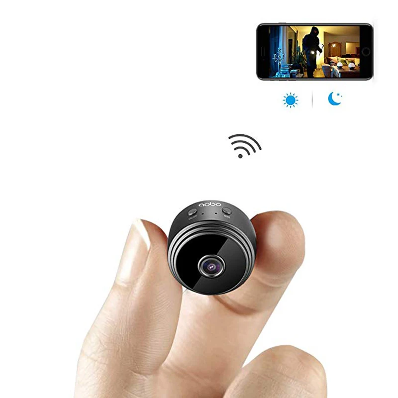 Мини-камера, wifi, маленькая беспроводная камера HD 1080P с датчиком движения, ночное видение, дистанционное управление, безопасность, няня, домашняя Скрытая TF