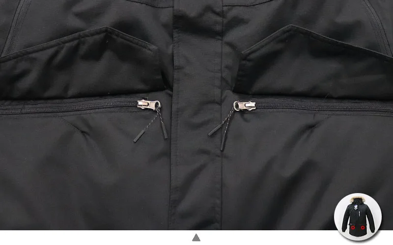 hot ski coat