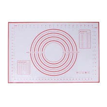 1 шт. силиконовый коврик для теста, глиняная помадка, кондитерские изделия, лист для выпечки 60x40 см