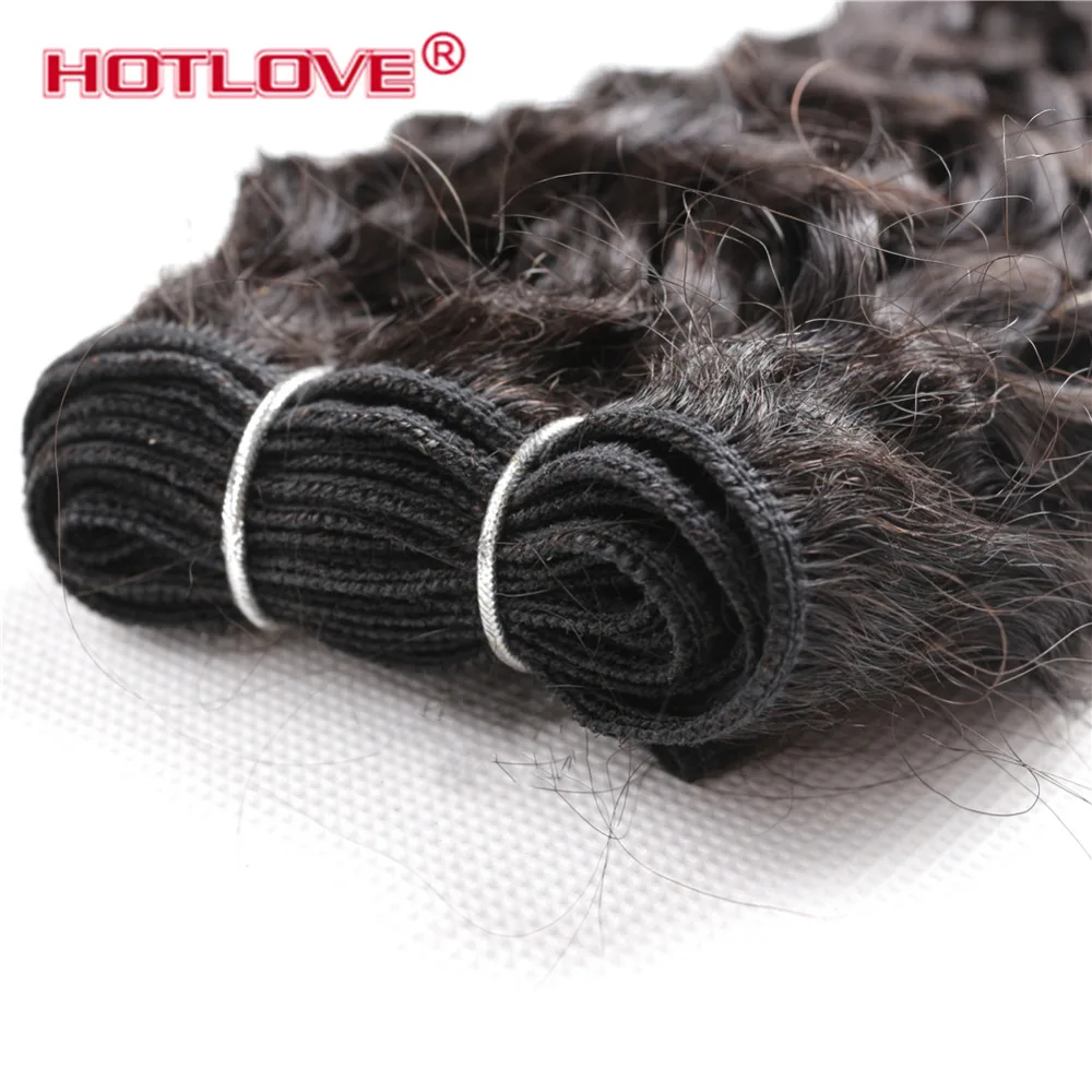 Hotlove Human Hair Water Wave Bundles With Lace Frontal Closure Indian Hair 3 Bundles Deal With 13x4 Closure Non Remy Hair Hotlove Human Hair Water Wave Bundles With Lace Frontal Closure Indian Hair 3 Bundles Deal With 13x4 Closure Non Remy Hair