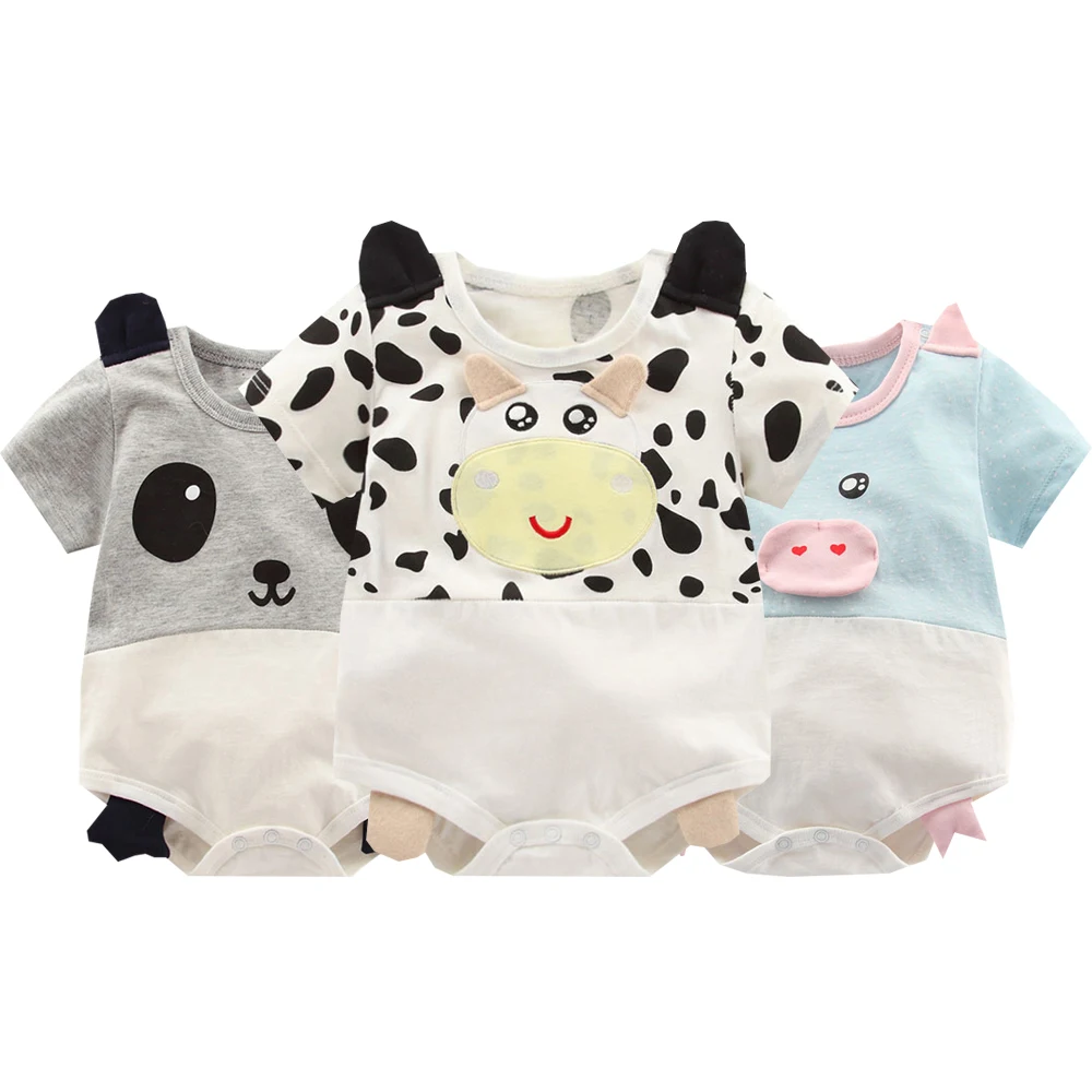 Детский летний комбинезон roupa de bebe Одежда для девочек vestiti bambina с короткими