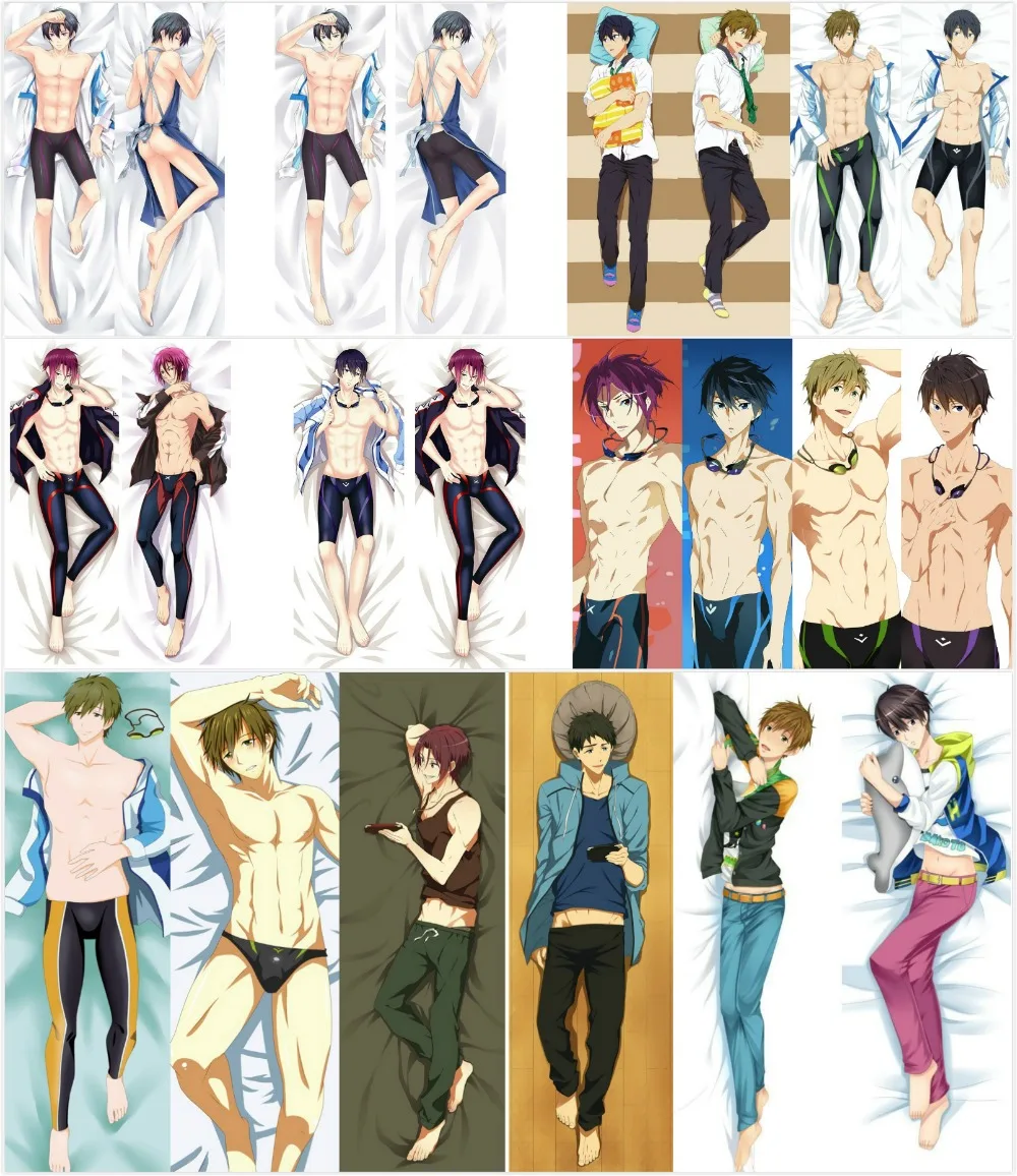 Японское аниме бесплатно! Iwatobi swim Club Haruka BL обнимающая Подушка «Dakimakura», чехол, Прямая поставка, чехол, чехлы