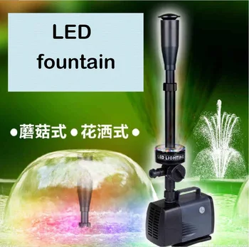 

Aquarium Water Pump Fountain with LED Solar Fountain Garden Outdoor Home Decor Aquarium Accessories Aquarium Decoration