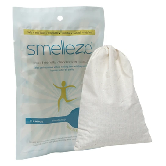 SMELLEZE Reusable Freezer Smell Removal Deodorizer Pouch: Eliminates Food Odor Without Chemicals