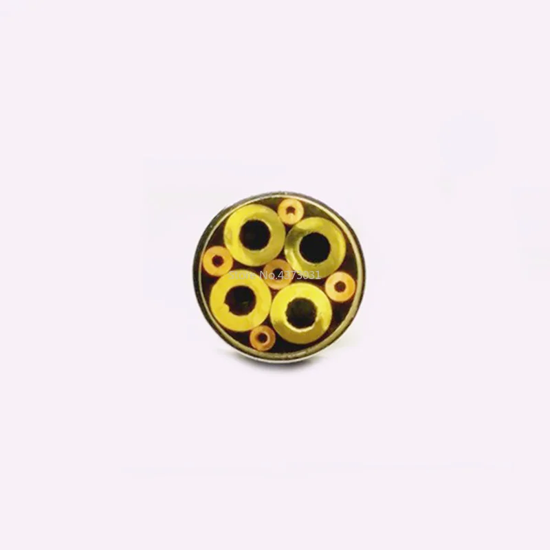 

4mm Mosaic pin Rivets knife handle screw More design exquisite style length 6cm #407