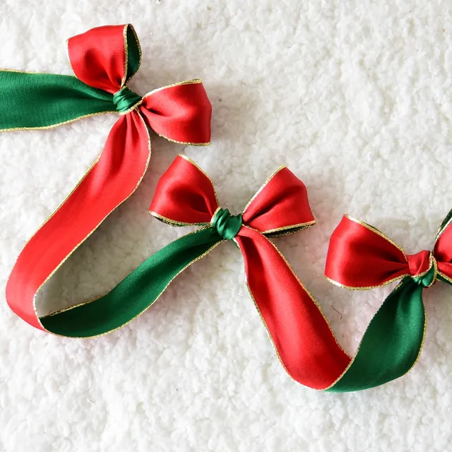 NEW Merry Christmas Ribbon Pendants Ornaments Xmas Tree Ornament