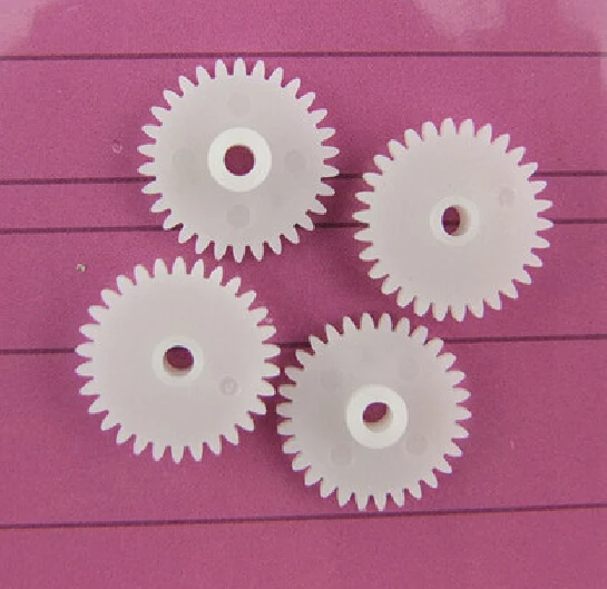 10 pcs/lot 303A Plastic Single Principal Shaft Gear DIY Toys Robot