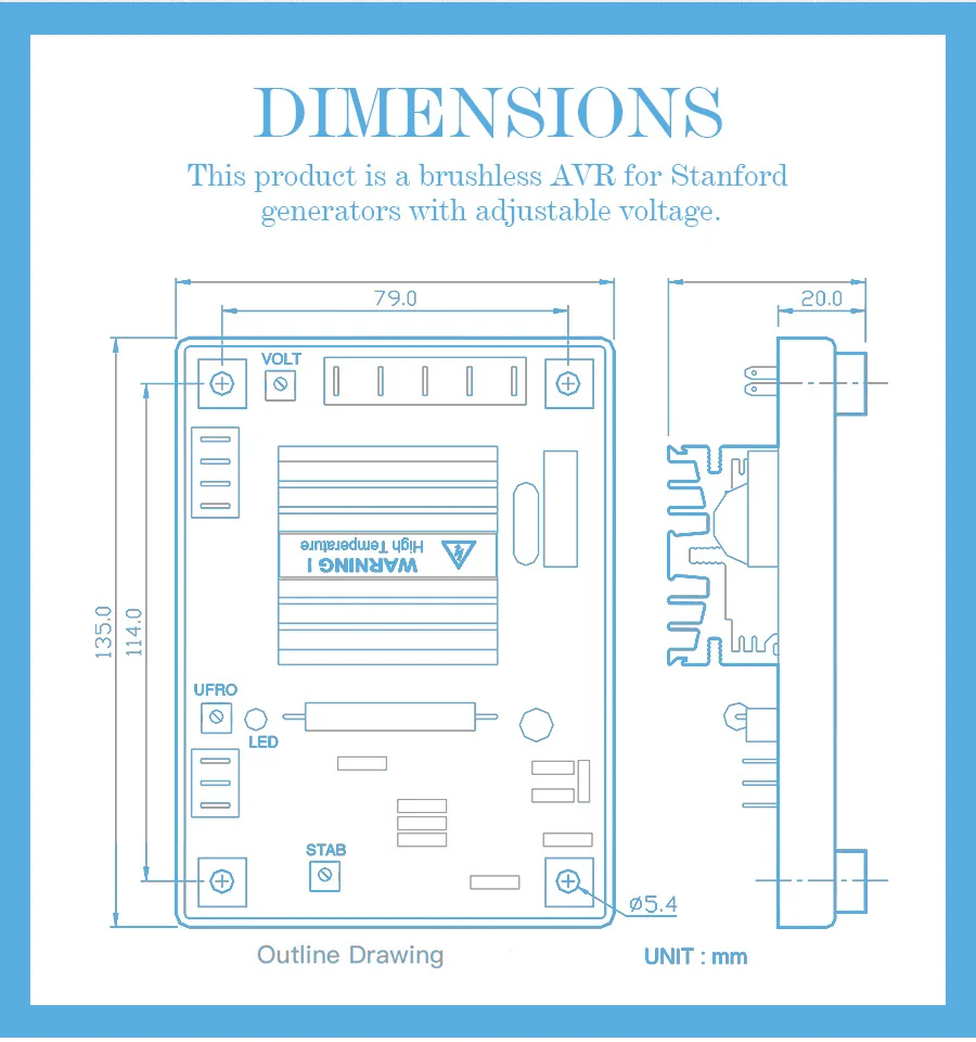 Регулятор напряжения sx440 схема подключения