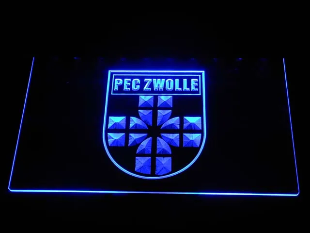 

b1012 PEC Zwolle Eredivisie Football LED Neon Sign