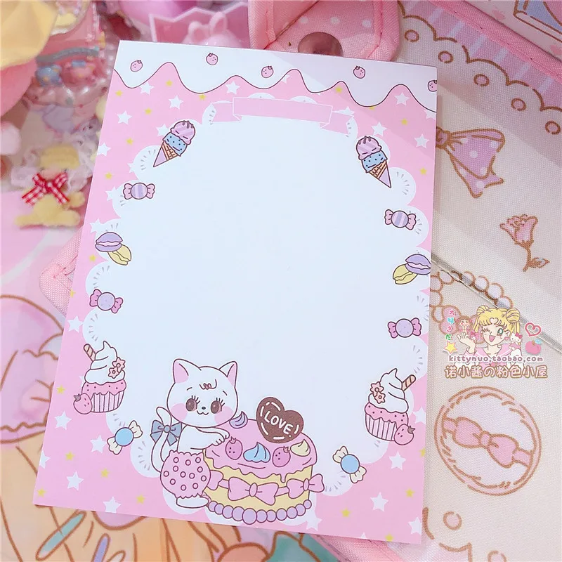 Cute Weekly Plan Sticky Notes Memo Pad Kawaii Stationery School Supplies Planner Label Paper Journal Stickers Supplie