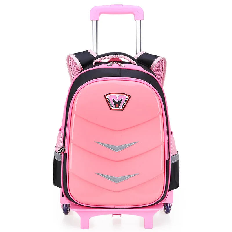 Детские школьные сумки для девочек и мальчиков, рюкзаки на колесиках, детские дорожные сумки на колесиках, съемный рюкзак, детский школьный рюкзак
