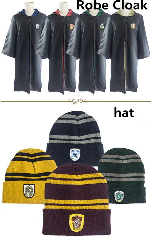 Halloween Harry Potter Cosplay Costume for Kids Adult Gryffindor Slytherin Ravenclaw Hufflepuff Robe Cape Cloak Harri Potter Halloween Harry Potter Cosplay Costume for Kids Adult Gryffindor Slytherin Ravenclaw Hufflepuff Robe Cape Cloak Harri Potter