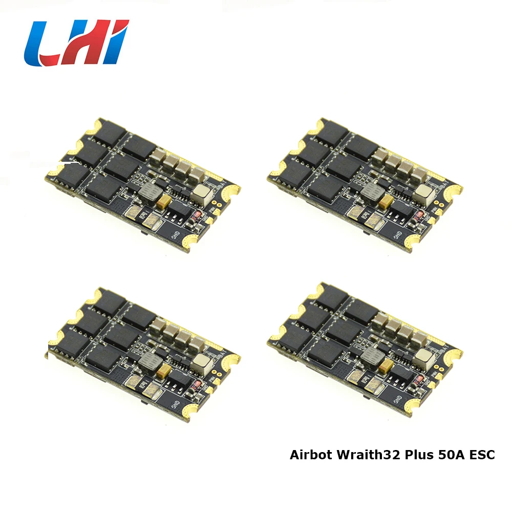 

BLHeli_32 ESC for Quadcopter Wraith32 Plus -32bit original airbot 50A Support DSHOT1200 Built in Current Sensor for FPV RC frame