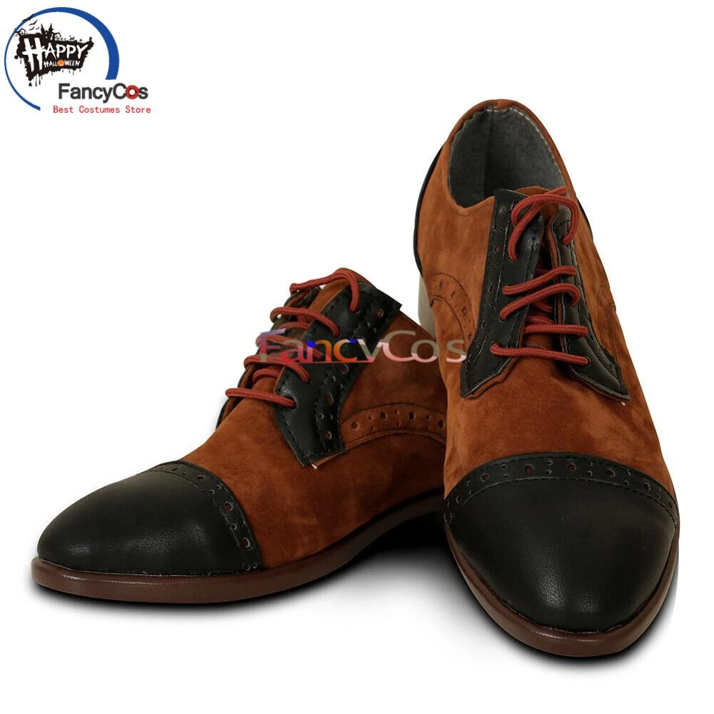 Joker Arthur Fleck Shoes Joaquin Phoenix Leather Halloween Movie Cosplay
