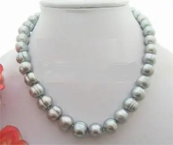 

AA 001655 South Sea Gray Baroque Pearl Necklace