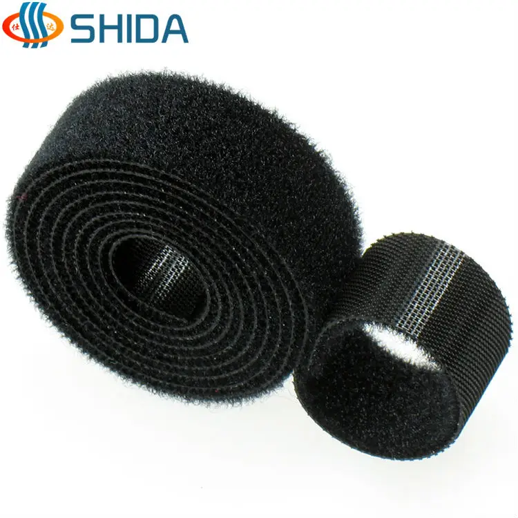 

2cm*10meter free cutting ultrathin Back To Back Cerclage Band Hook & Loop, Fastener computer Nylon cable ties, strapping tape