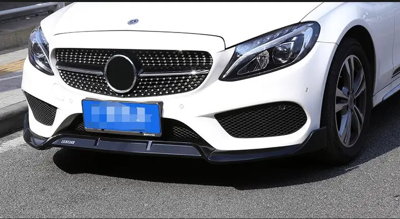 Для W205 Body kit спойлер- для Mercedes-Benz C-CLASS ABS задний спойлер передний бампер диффузор защитные бамперы