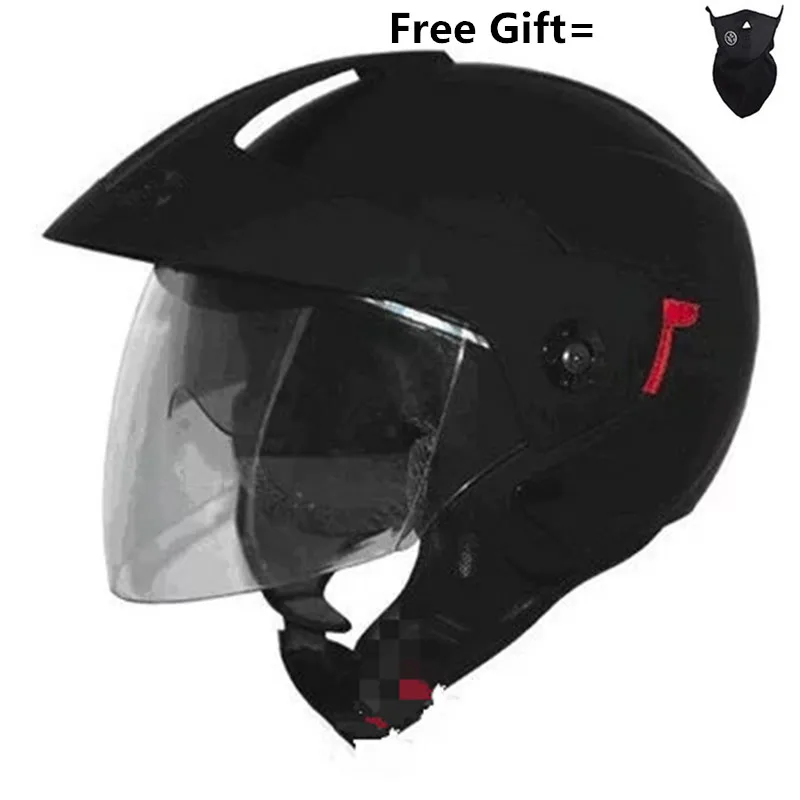 

2019 motocross Helmet Motorcycle Motorbike Dual Lens Summer/Winter Open Face Helmet Moto capacete para motocicleta casco
