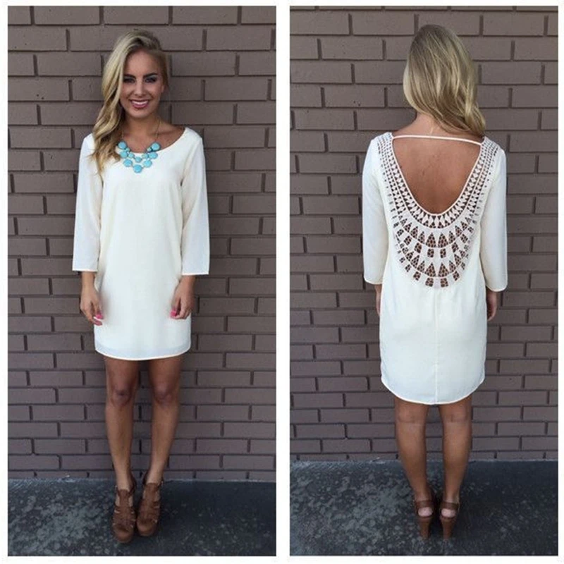 2016 Hot sale font b Women b font European and American Lace openwork crochet halter font